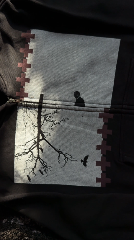 TWO SIDED WORLD HOODIE