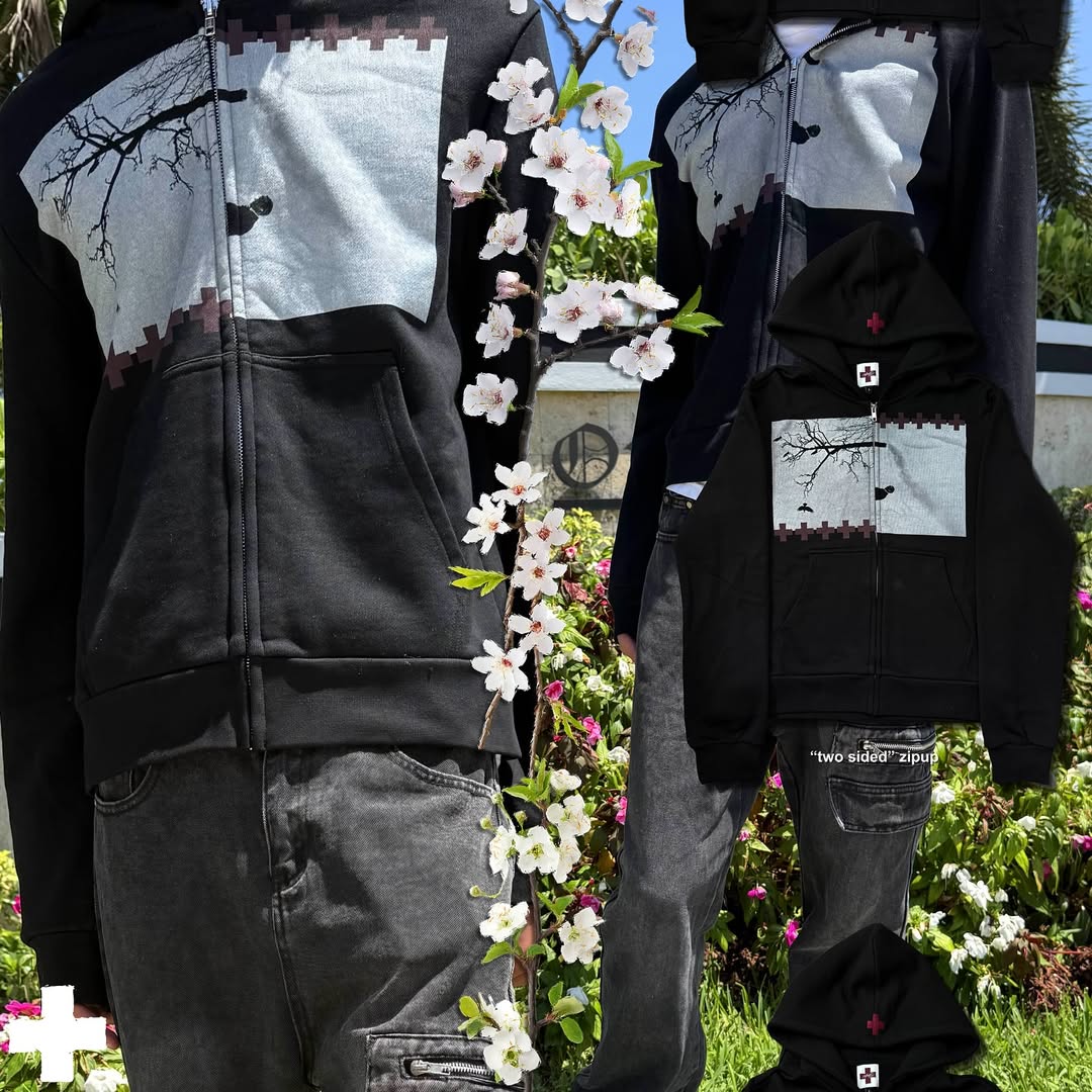 TWO SIDED WORLD HOODIE