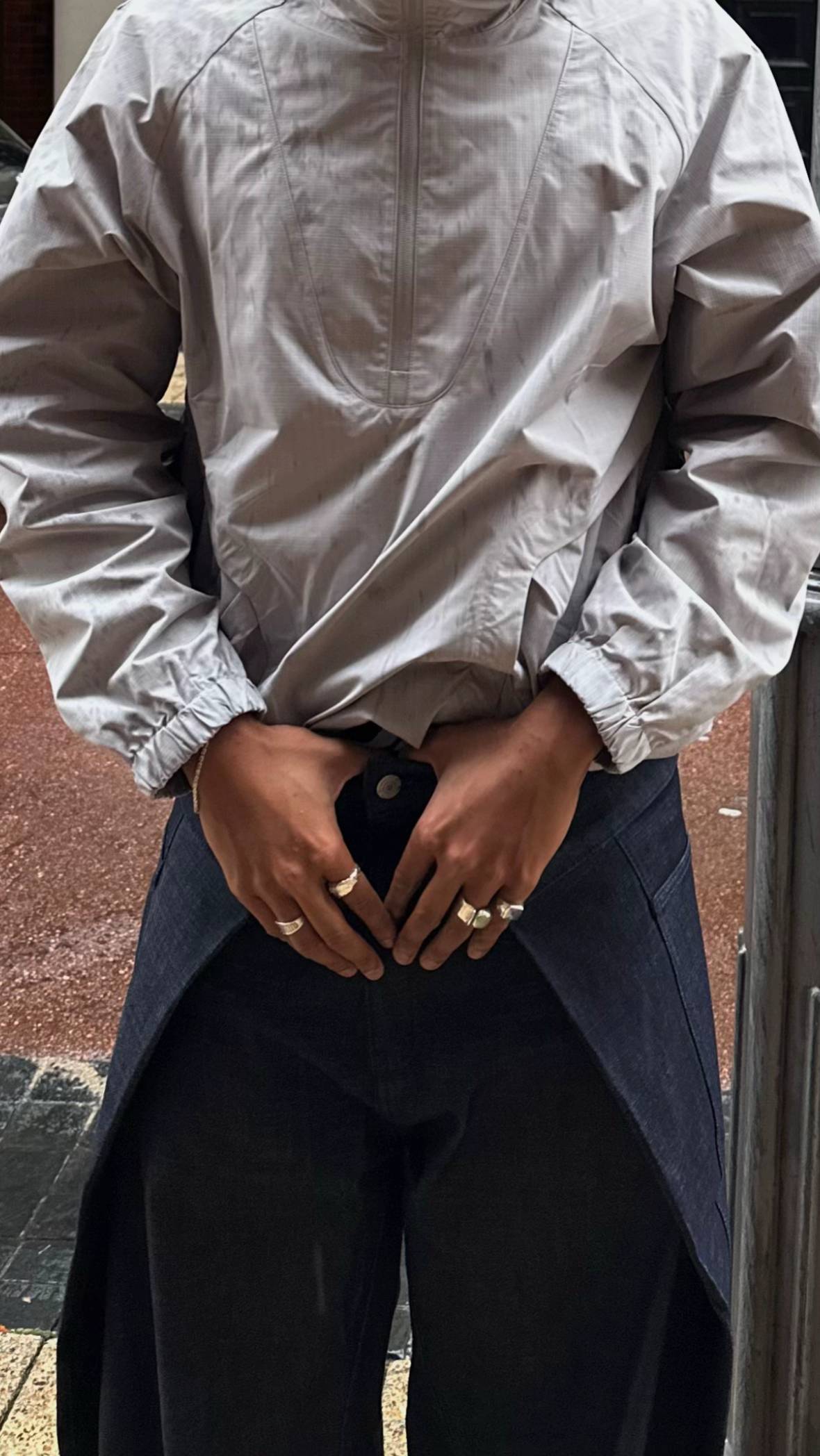 WrapDenim Double Button